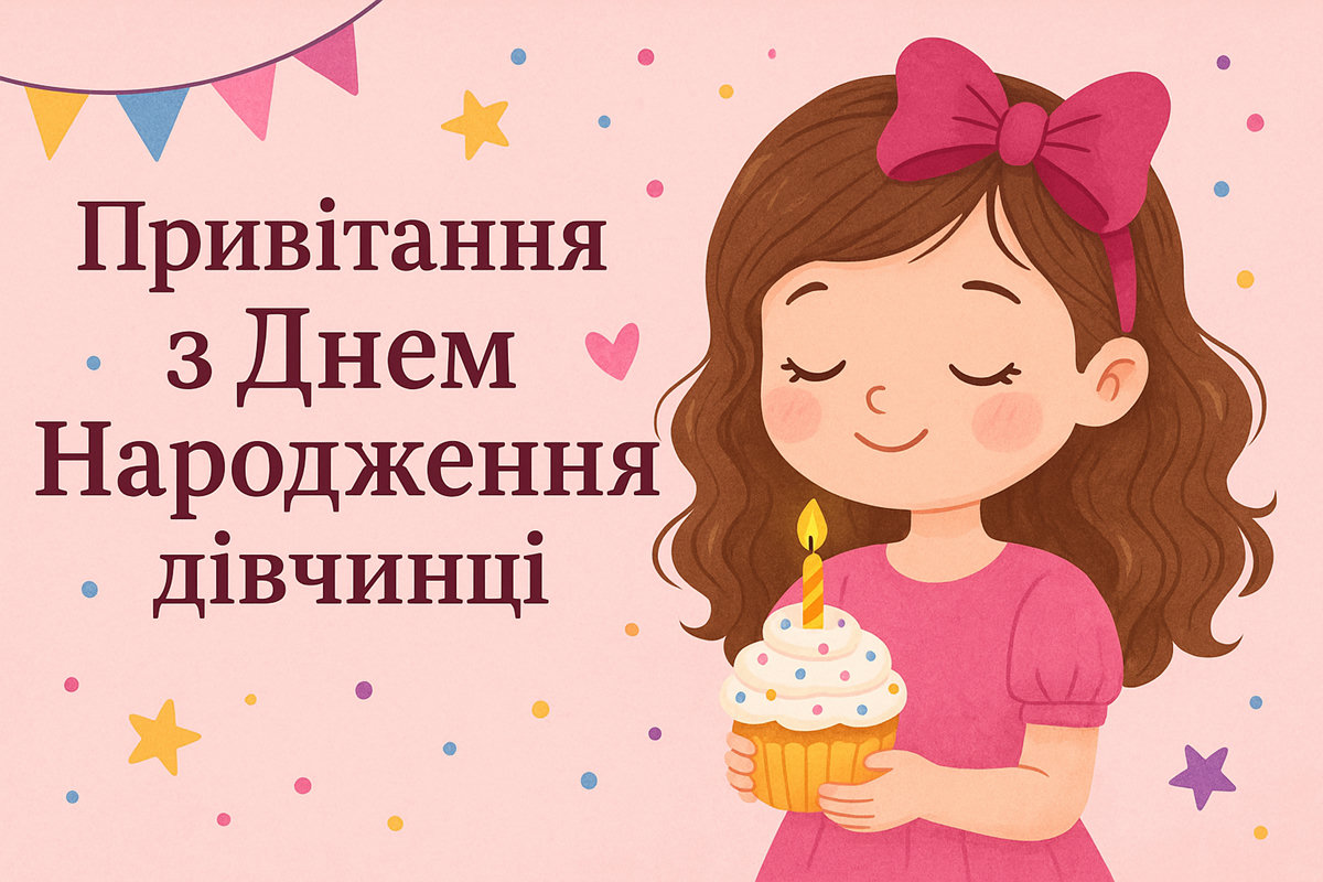 привітання з днем народження дівчинці - image 12