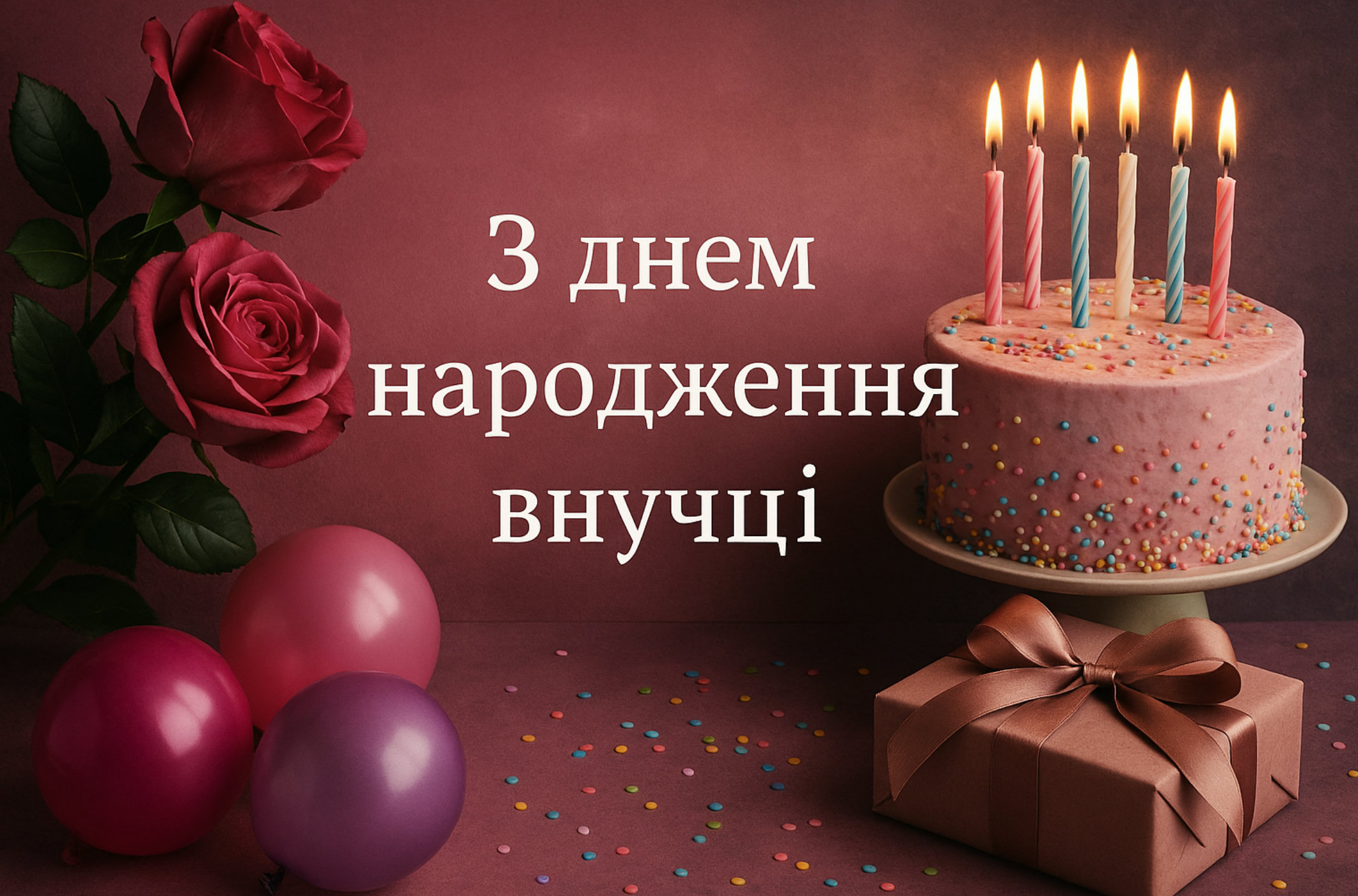 Поздравление с днём рождения внучке от бабушки — изображение 4