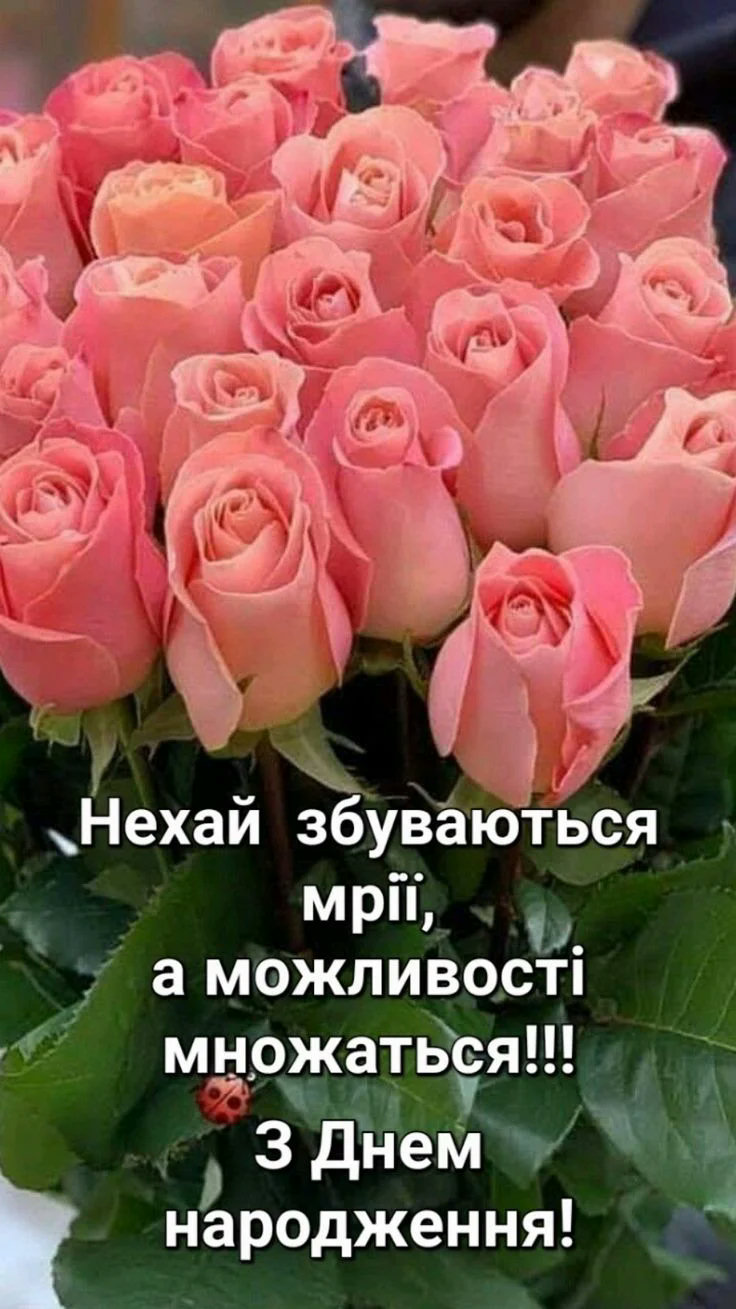 з днем народження рози картинки - Листівки 7