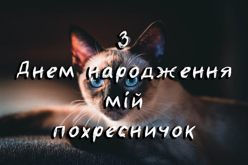 хрещенику вітання з днем народження похреснику від хресної - Листівка 5