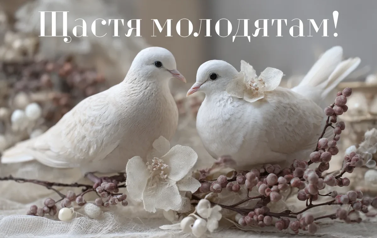 Поздравление со свадьбой своими словами — Открытка 7