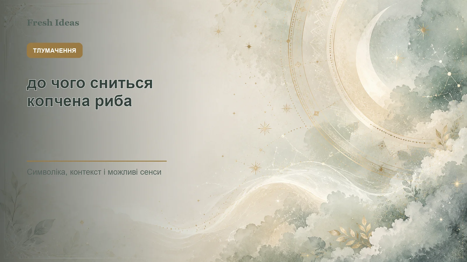 до чого сниться копчена риба - Зображення 3