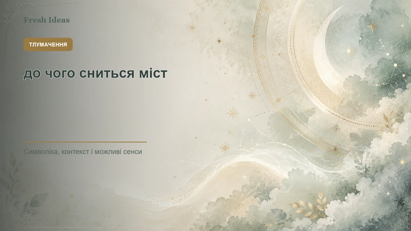 до чого сниться міст - Зображення 3